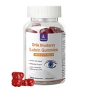 Lutein and Zeaxanthin Gummies Supplements Support Eye Health, 9 in 1 with Vitamin E and C, B-carotene, DHA, Zinc, Anthocyanin (Blueberry Extract), Complex Probiotics, Non-GMO, Gluten Free I 60 Gummies