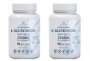 Liposomal Glutathione Supplement High-Potency Antioxidant L-Glutathione Supplement Collagen Resveratrol Hyaluronic Acid Support Skin Health & Overall Wellness 2550mg Active Ingredients 60 Softgels (2)