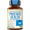 Prostate Health Supplement for Men with Saw Palmetto – Supports Urinary Flow & Nighttime Comfort – Advanced Formula with Beta-Sitosterol, Pumpkin Seed, Zinc & Selenium – 90 Capsules