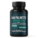 Saw Palmetto for Men - Prostate Health & Urinary Support - Stinging Nettle, Ashwagandha, Lycopene - Support Healthy Bladder Flow & Prostate Function - 60 Capsules