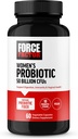FORCE FACTOR Probiotic for Women 50 Billion CFU, Women’s Probiotic for Digestive Health, Immunity, and Vaginal Health, 10 Strains with Lactobacillus Acidophilus, Vegan, 60 Capsules