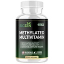 Methylated Multivitamin for Men & Women - Methylated B Complex with Trimethylglycine (TMG) & Methylfolate - Vitamin B12,B9,B6,B2, Supports Wellness, Energy & Immune Health, 90 Veggie Capsules
