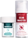 Ebanel Bundle of Lidocaine Numbing Cream, and Advanced Silicone Scar Gel 1 Oz