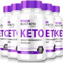 (5 Pack) Power Blast Keto Capsules, Power Blast Advanced Keto Formula, Power Blast Keto Max 800MG Dietary Pills, Power Blaster All Natural Keto Supplement, Keto Power, PowerBlast Review (300 Capsules)