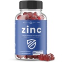 NutraChamps Zinc Gummies | 4-in-1 Zinc Gummies Adult | Zinc Chewable 50mg with Vitamin D3 2000 IU, Elderberry & Echinacea | Immune, Heart & Brain Support | 90 Count
