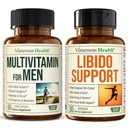 Men's Liquid Multivitamin & Libido Support – Daily Bundle for Energy, Stamina & Mens Health