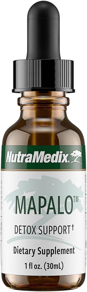 NutraMedix Mapalo Herbal Extract - Kognitivt kosttilskudd til å alleviere anledninger hjerne tåke og støtte Body Detox Systems - Brain Health Supplement for voksne (1oz / 30ml)