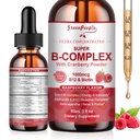 GREENPEOPLE Vitamin Methylated B Complex | Methyl B12 + L-Methyl Folate | Support Energy Metabolic, Immunity & Cognitive | 6 Super B Complex w/Mg, Ashwagandha & L‑Theanine for Women -Vegan, 2fl 2 Pack