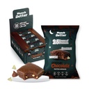 Munch Better Death By Chocolate Protein Brownies – High Protein (25g), Dairy-Free, Gluten-Free Brownie Bites – 15g Collagen, Low Sugar, Clean Ingredients – (8 per box)
