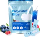 Magnesium Glycinate Drink Mix for Sleep & Stress Relief, Nighttime Sleep Aid with KSM-66 Ashwagandha, L-Theanine & GABA, Calming Powder for Anxiety Support, Blue Spirulina Relaxation Drink