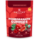 Navitas Organics Gummies – Berry Flavored Pomegranate Gummies – 1500mg Pomegranate Per Serving – Inner Radiance – USDA Organic, Vegan, Gluten Free, Non GMO (7oz. Bag, 20 Servings)
