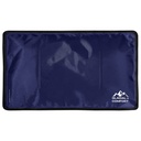 Glacial Comfort Gel Ice Pack for Back Pain - (21''x13'') Reusable Cold Pads Hip, Knee, Shoulder Injuries, Muscle Strains, Migraine & Postpartum Recovery with Flex Technology Compression Pad, Blue