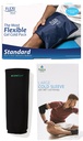 FlexiKold Large Gel Ice Pack and NatraCure Gel Cold Sleeve Wrap - Size: Large