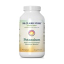 Dr. Clark Store Potassium – 99mg, 300 Capsules, Supports Heart Health & Promotes Healthy Kidneys