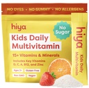 Hiya Kids Multivitamin – 15+ Essential Vitamins & Minerals with Fruits & Veggies for Ages 2+, Supports Growth, Development & Immune, 0g Sugar – 20 Stick Packs for Toddlers & Kids