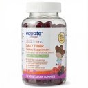 Fiber Gummies Kids, Kids Gummies with Inulin & Soluble Blend, No Added Sugar, Mixed Berry Flavor, 72 Count