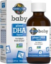 Dzīvības dārzs Baby DHA Drops, 600mg Omega 3 DHA Vegan Baby's Brain & Eyes from Vegetarian Friendly Plant based sources (Nav zivju eļļas) Baby & Toddlers, 37,5 ml (1,26 fl oz) Liquid