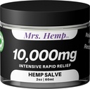 MRS. Hemp | 10,000 MG Hemp Extra Strength Salve | Ideal for Hips, Joints, Neck, Back, Elbows, Fingers, Hands, Knees