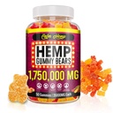 High Potency Organic Hemp Gummies Adults Vegan Infused Earthmed Natural Oil Gummy Blissful Aura Extra Strength Vitamin E Premium Omega 3 6 8 9