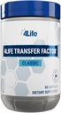 4Life Transfer Factor Classic - med Cow Colostrum för förbättrat immunsvar, erkännande och minne - för ålder 2 och upp - 90 Veggie kapslar