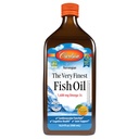 Carlson - The Very Finest Fish Oil, 1600 mg Omega-3s, Liquid Fish Oil Supplement, Norwegian Fish Oil, Wild-Caught, Sustainably Sourced Fish Oil Liquid, Orange, 16.9 Fl Oz