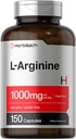 Horbäach L Arginina 1000mg Cápsulas □ 150 comprimidos em pó □ Formulário grátis □ Suplemento gratuito sem OGM e sem glúten