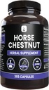 PURE ORIGINAL INGREDIENTS Horse Chestnut (365 Capsule), No Magnesium Or Rice Fillers, Always Pure, Lab Verified