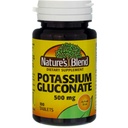 Nature's Blend Potassium Gluconate 500 mg 100 Tabs