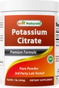 Best Naturals Potassium Citrate Pure Powder 1 Pound