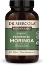 Dr. Mercola - Suplemento dietético orgânico fermentado biodinâmico Moringa, 270 Servings (270 comprimidos)