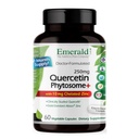 EMERALD LABS Quercetin Phytosome Plus - Vegan Antioxidant & Immune Support Supplement - Contains Quercetin & Zinc - 60 Vegetable Capsules (60-Day Supply)