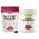 Snap Supplements Nitric Oxide Beet Root Soft Chews + Nitric Oxide Pre Workout Powder Bundle, 60 Sugar-Free Soft Chews + 30 Servings Mixed Berry Powder