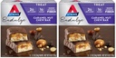 Atkins Endulge Caramel Nut Chew Bar, Dessert Favorite, 1g Sugar, Good Source of Fiber, 5 Count (Pack of 2)