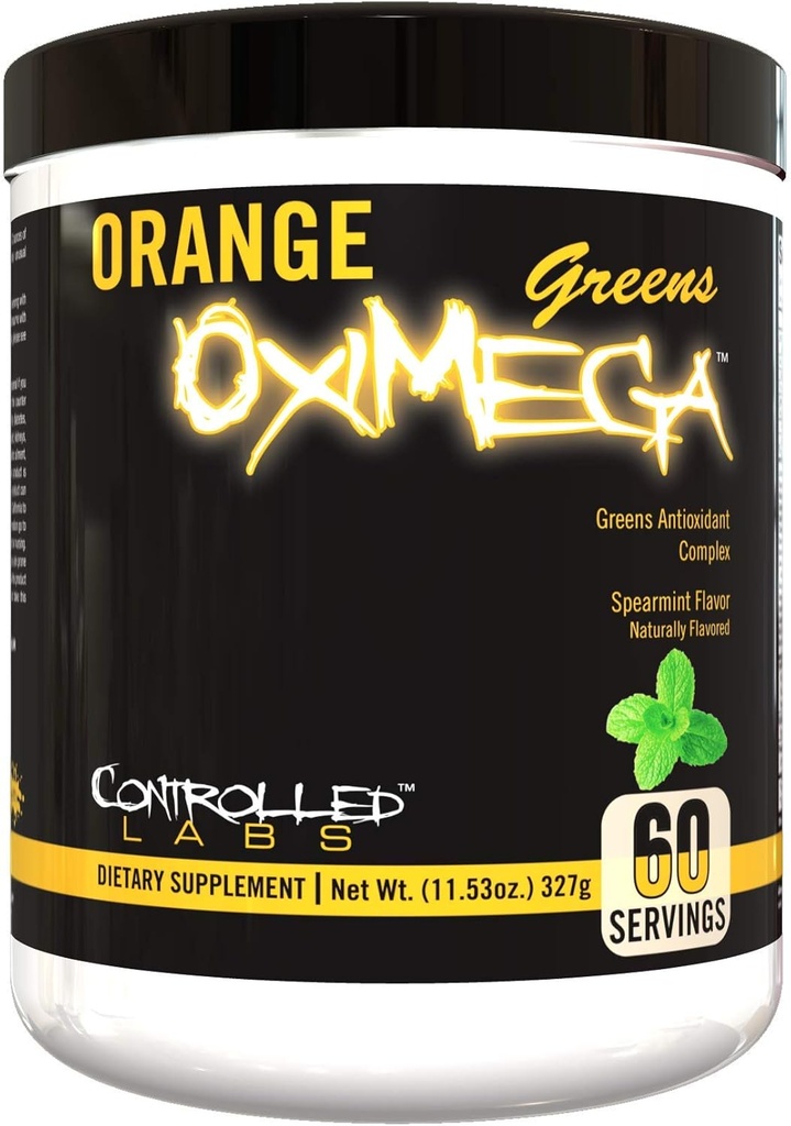 Laboratórios Controlados Laranja OxiMega Greens Spearmint -- 0,72 lb