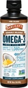 Barlean's Omega 3 Fish Oil Liquid Supplement for Miehet ja naiset, Pina Colada, 1080mg EPA ja DHA rasvahappo, 16 oz