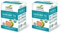 Guava Leaf Tea 24 Tea Bags - 100% Organic Natural Guava Leaves Tea - Hojas De Guayaba Organica for Immune Support, Digestion & Relaxation | Herbal Goodness (Pack of 2)
