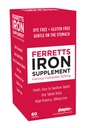 Iron Tablets 106mg (325mg Ferrous Fumarate) - 60 Day Supply of High Potency Iron Supplements for Women & Men, Easy on The Stomach Iron Supplements for Anemia, 60 Iron Pills Per Bottle