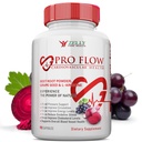 Pro Flow Circulation Support Supplement – 90 Beet Root Capsules with Grape Seed Extract, L-Arginine, Vitamins B12, beet root extract capsules, Blood Circulation Supplement - 90 Capsules