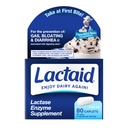 Lactaid Lactase Enzyme Supplement 80ct Caplet + Lactase Enzyme 4500, Dairy Digestive Supplement to Help Prevent Gas, Bloating & Diarrhea Due to Lactose Sensitivity, 80 ct