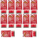 Stacker B12 Extreme Energy Capsule 10,000 RDA Vitamin B Complex B12 B6 B3 B7 Vegan Cyanocobalamin, 10,000% DRV B6 Pyridoxine - 40mg B7 Biotin B3 Niacinamide 20mg (12 Pack - 48 Capsules, Capsule Count)