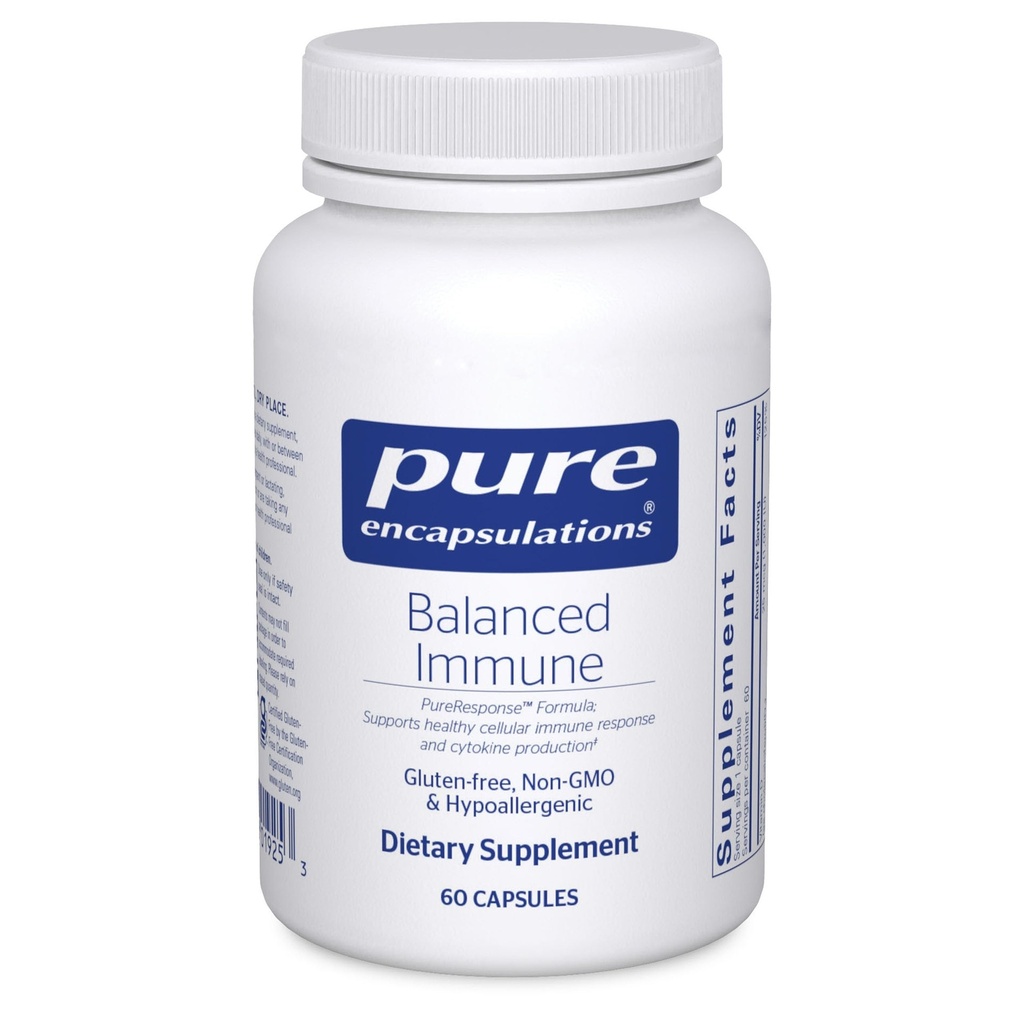Pure Encapsulations Balanced Immune | Joint, Gastrointestinal and Thyroid Function Support | 60 Capsules