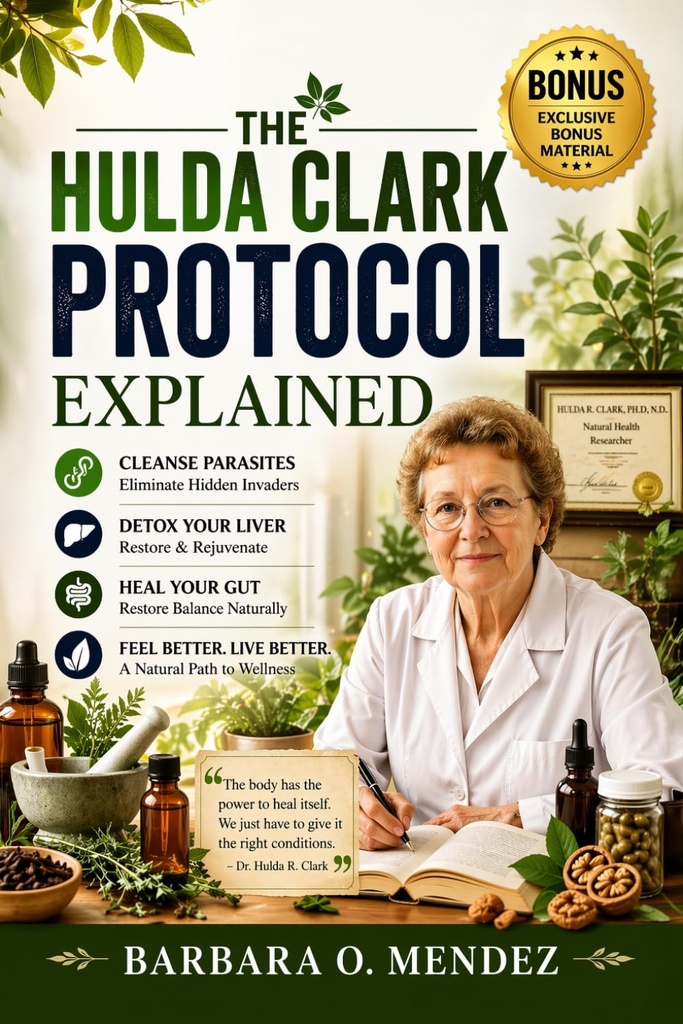 The Hulda Clark Protocol Explained: A Clear, Step-by-Step Guide to Parasite Cleanse, Liver Detox, Gut Health, and Safe Natural Healing—Without Confusion or Risk