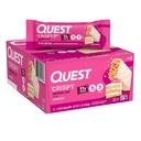 Quest Nutrition Crispy Birthday Cake Protein Bar, 17g Protein, 1g Sugar, 2g Net Carbs, Gluten Free Protein Snack, Keto Friendly, 12 Count