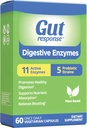 Enzymes, תמיכה תזונתית, Relieves Bloating, 5 Probiotic Strains, 11 Active Enzymes, 60 קפסולות