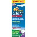 Claritin Children's Allergy Medicine, 24-Hour Non-Drowsy Loratadine 5mg, Antihistamine Liquid for Kids Aged 2 Years and Older, Grape Flavored, Dye-free, 8 fl oz.