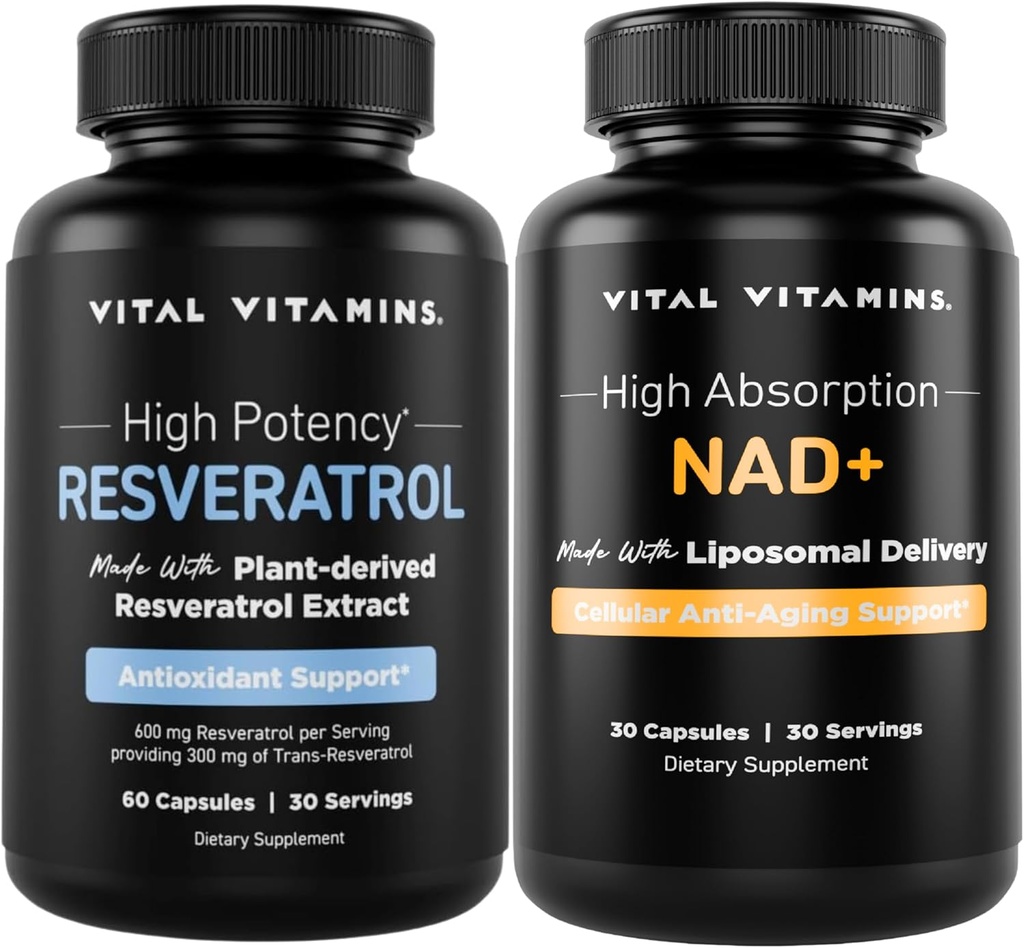 바이탈 비타민 Resveratrol 캡슐 + NAD + 관련 상품