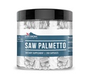 Earthborn Elements Saw Palmetto 200 Capsules, Pure & Undiluted, No Additives