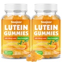 Lutein & Zeaxanthin Gummies - Eye Vitamin Supplement with 40mg Lutein & 8mg Zeaxanthin to Support Macular, Vision & Overall Eye Health, Naturally Orange Flavor, 120 Count