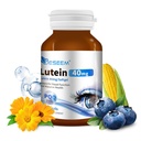 6-in-1 Eye Supplement with Lutein 40mg, Zeaxanthin 10mg, Eye Health Support Supplement for Adults – Blue Light Protection, Macula Support & Eye Strain Relief – 60 Softgels