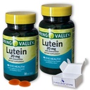 Lutein 20mg- with Zeaxanthin 30 softgels (Pack of 2), Boxed by Fusion Shop Store